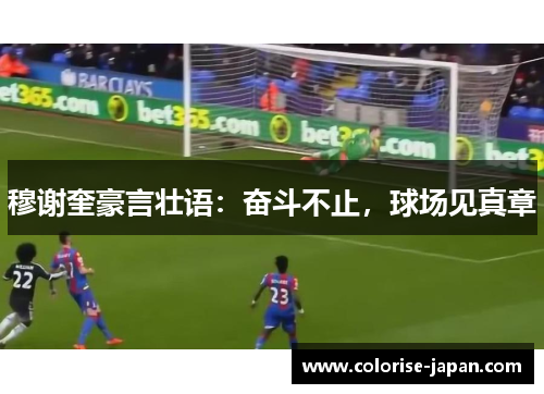 穆谢奎豪言壮语：奋斗不止，球场见真章